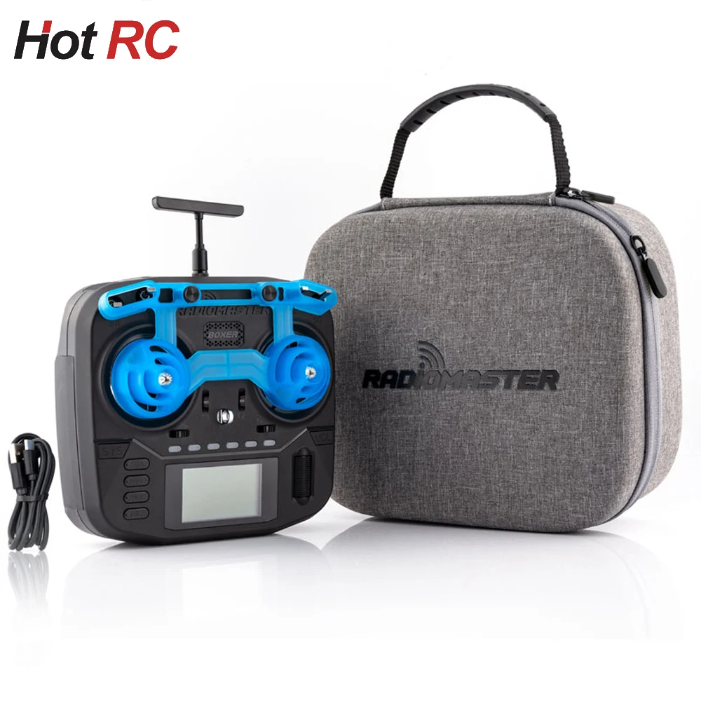 

RadioMaster Boxer 6.6-8.4V 16CH Multi-Protocol CC2500/ 4In1 / ELRS 2.4Ghz ExpressLRS Hall Gimbals OpenTX / EdgeTX Radio Control