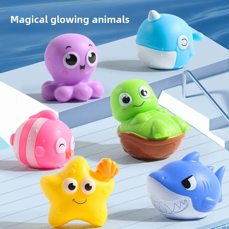 

Children's Bath Toys, Water Toys, Baby Swimming Luminous Toys, Marine Animal Toys