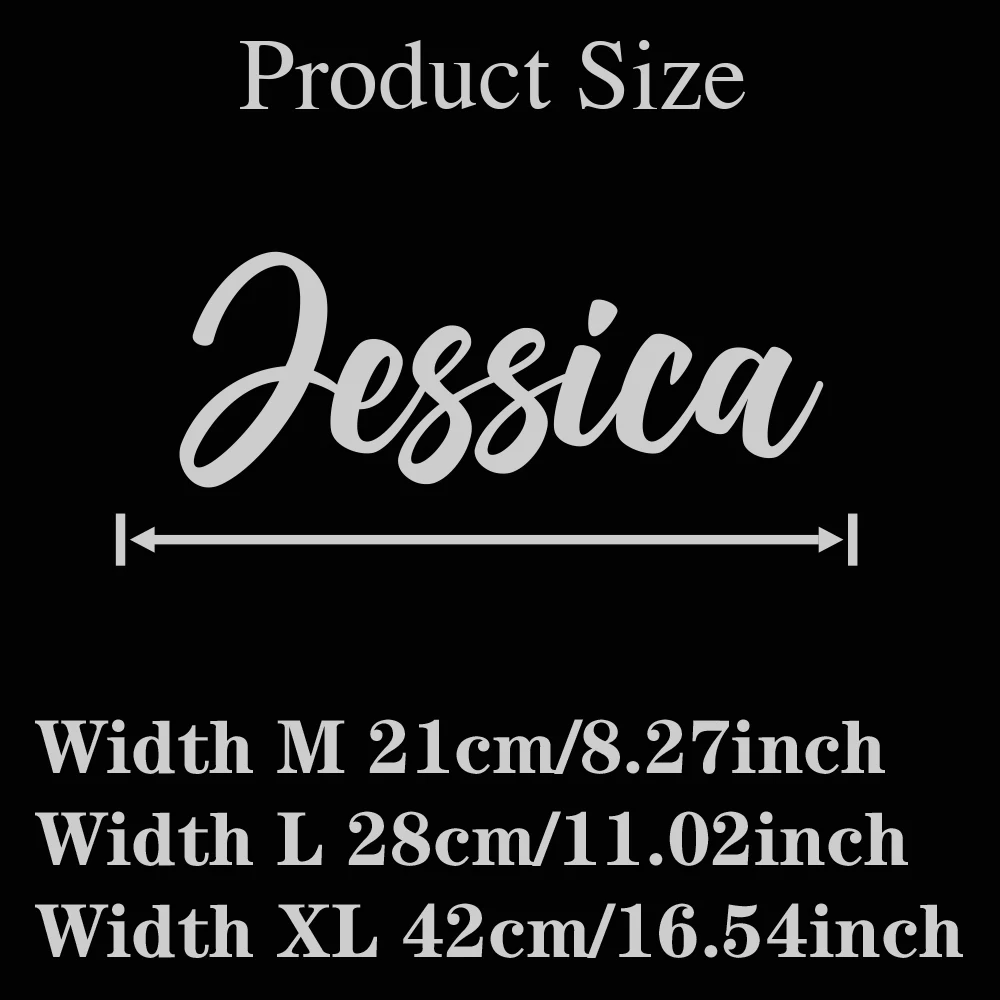 1 قطعة الإبداعية تخصيص اسم مخصص إيما ديكورات المنزل البلاستيكية ملصق مائي لغرفة النوم ديكور فني خلفية #2