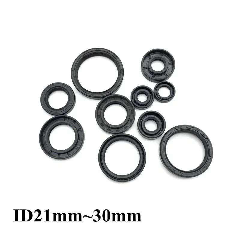 5Pcs ID 28mm OD 35mm~62mm Height 5mm~12mm TC/FB/TG4 Skeleton Oil Seal Ring NBR Double Lip Sealing Gasket For Rotation Shaft Ring