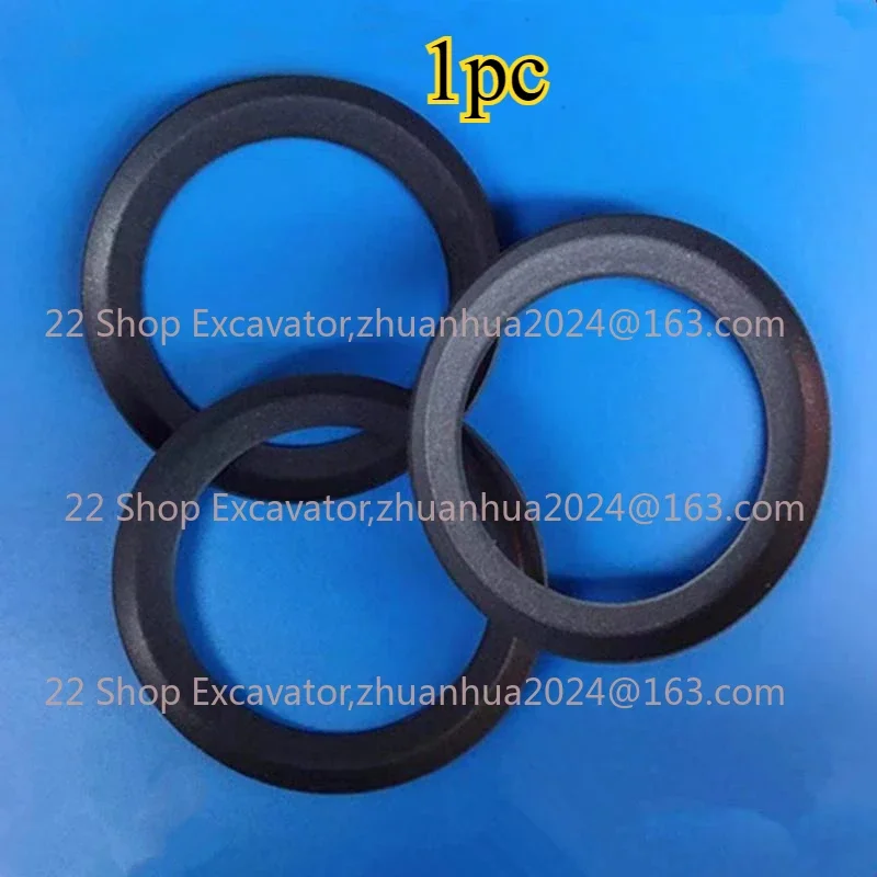 1pc Black Air Pump Piston Ring Wear-resistant Piston ring For Air Compressor Power Tools 64/68/70/74/76/79/82mm OD