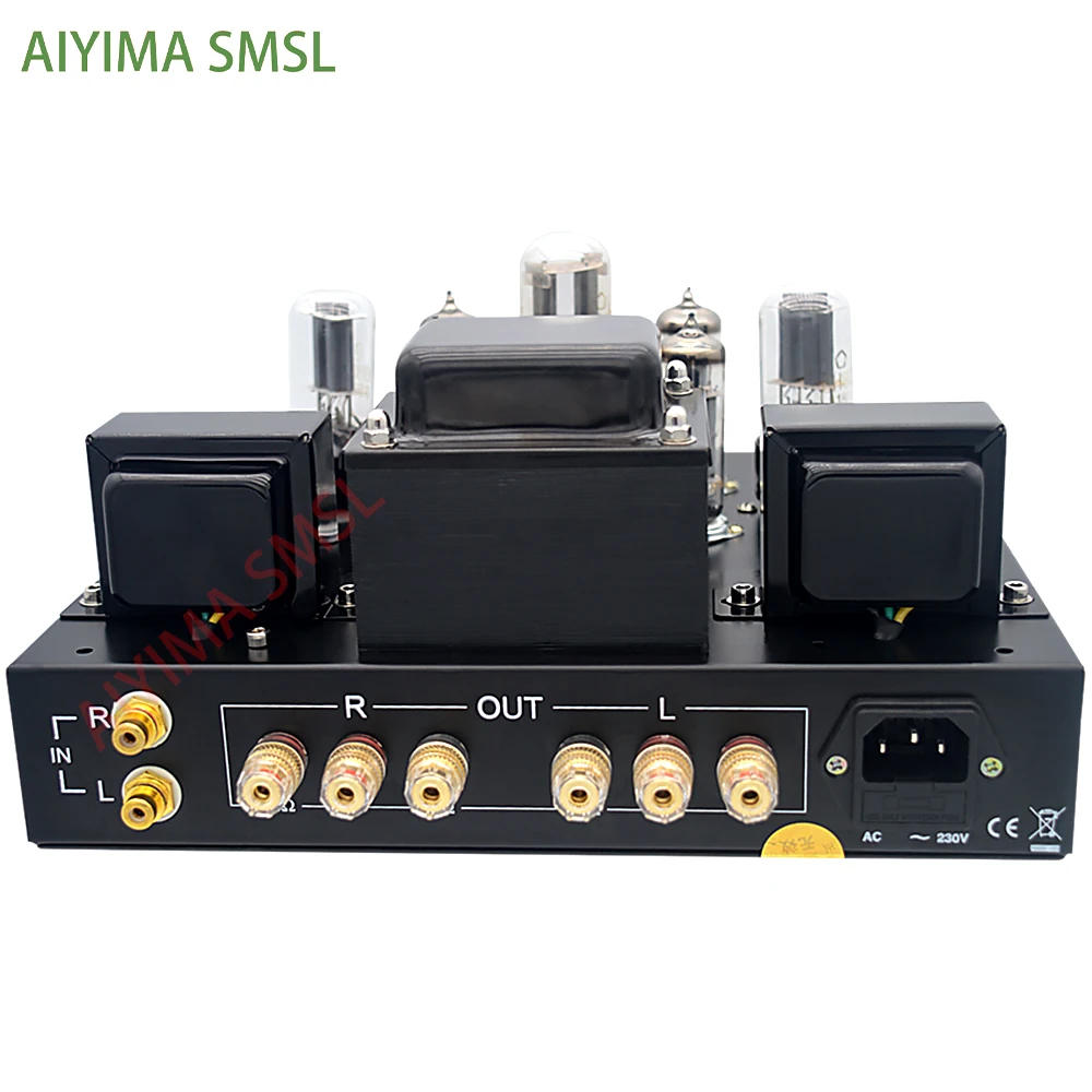 Aiyima-Hi-Fi 6p1,真空管アンプ,ステレオ,シングルエンド,ヘッドフォン,サウンドチューブアンプ
