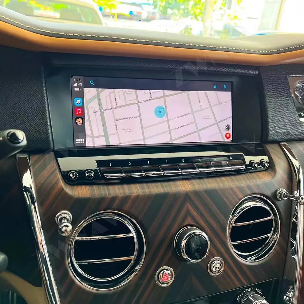 Carplay Car Radio For Rolls-Royce Cullinan Androidauto GPS Navigation Multimedia Player Head Unit Auto Original Vehicle Upgrade