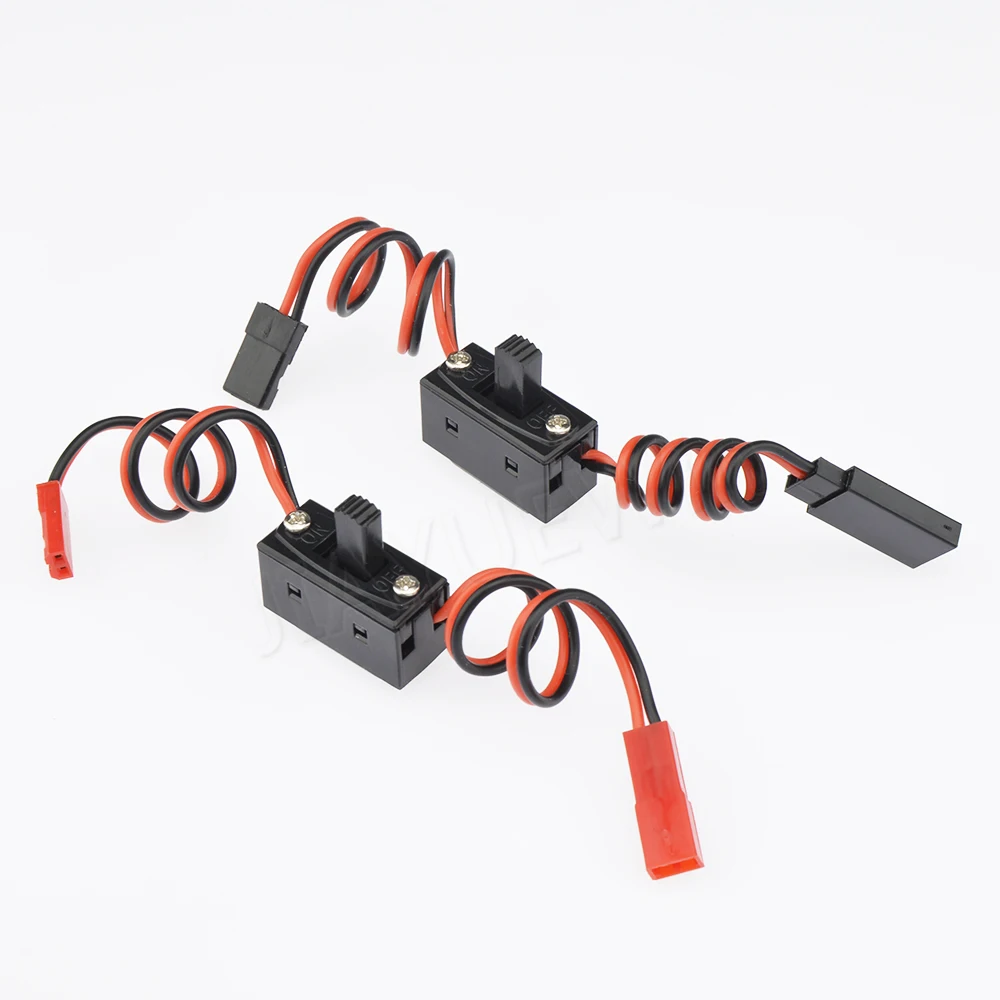 1 قطعة 4 × AA حامل البطارية استقبال صندوق الطاقة/تشغيل/إيقاف التبديل مع Futaba/JR/JST التوصيل ل RC طائرة سيارة قارب DIY بها بنفسك #3