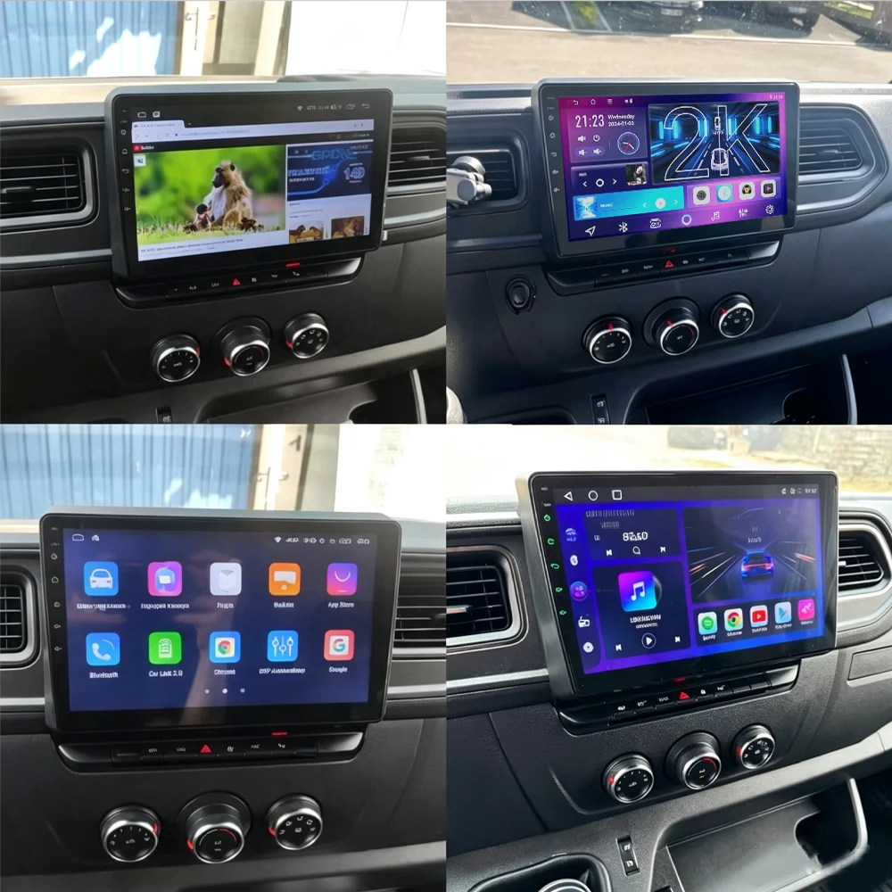 Android 16 For Renault Master 2019 2020 2021 2022 Car Radio Wireless Carplay Multimedia Video Player GPS Navigation Touch Screen