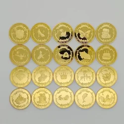 Collection Coin Tooth Fairy Commemorative Coins For Creative Kids Teeth Change Souvenir Child Dentistry Gifts Gold Plated Coin