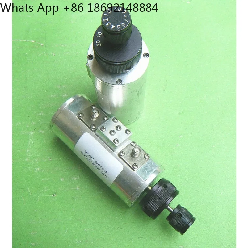 

50DR-055 0-30dB DC-2.2GHz SMA RF coaxial hand-adjusted stepper attenuator