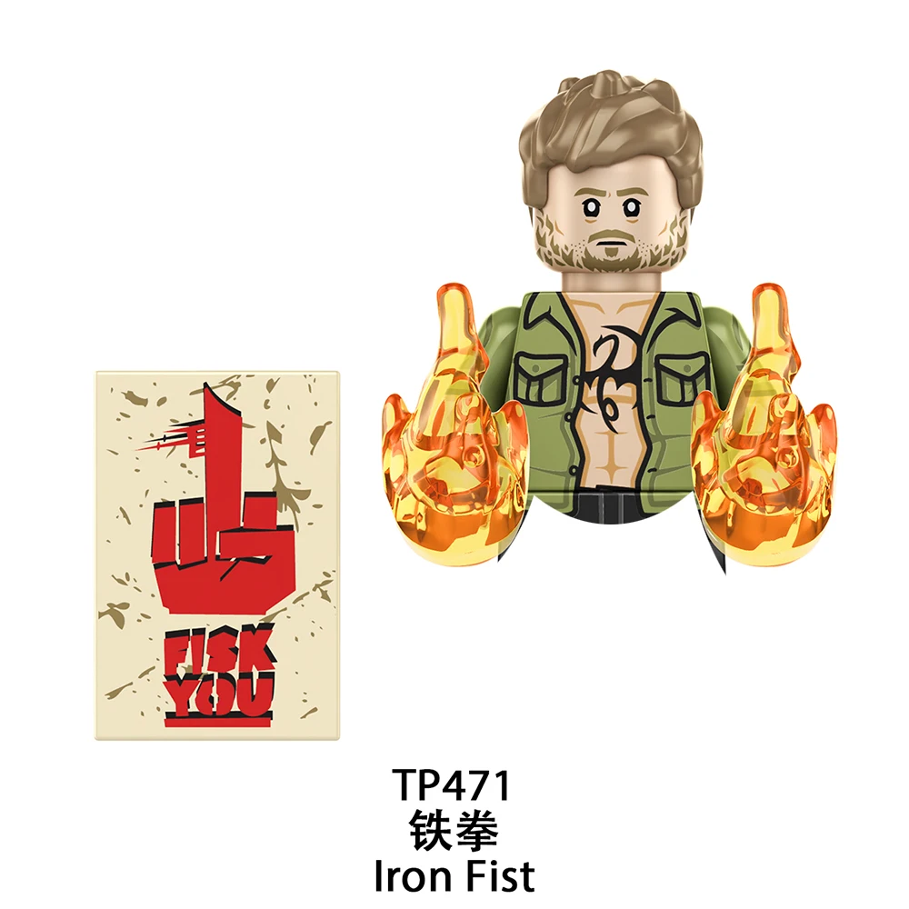 2026 World Legends New Daredevil Punisher Building Bricks Mini Action Figures Toys Gifts For Children Party