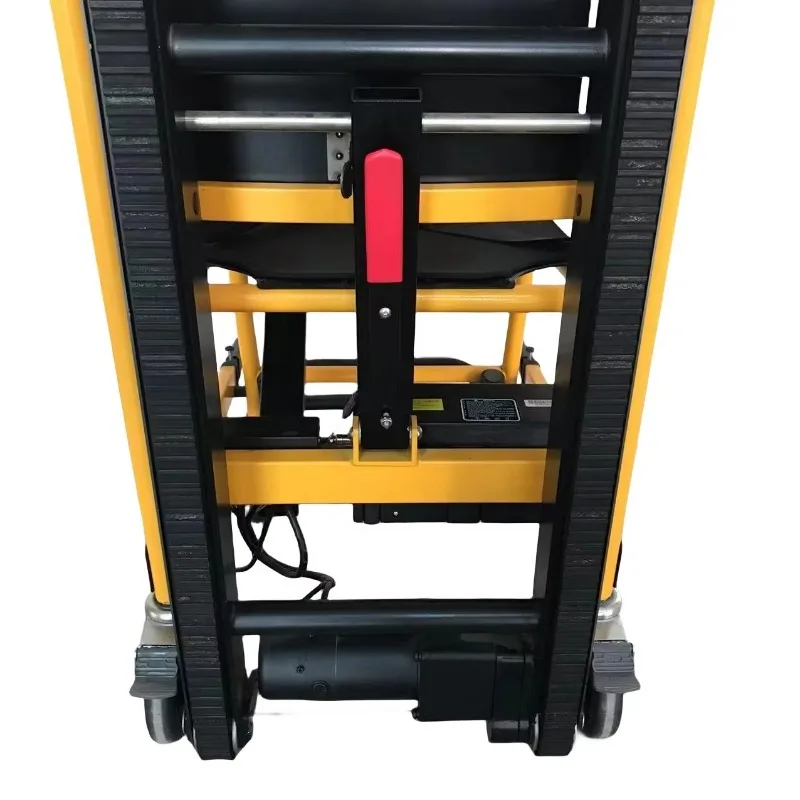A detachable, lightweight folding electric stair climbing wheelchair suitable for all tracks and easy to operate