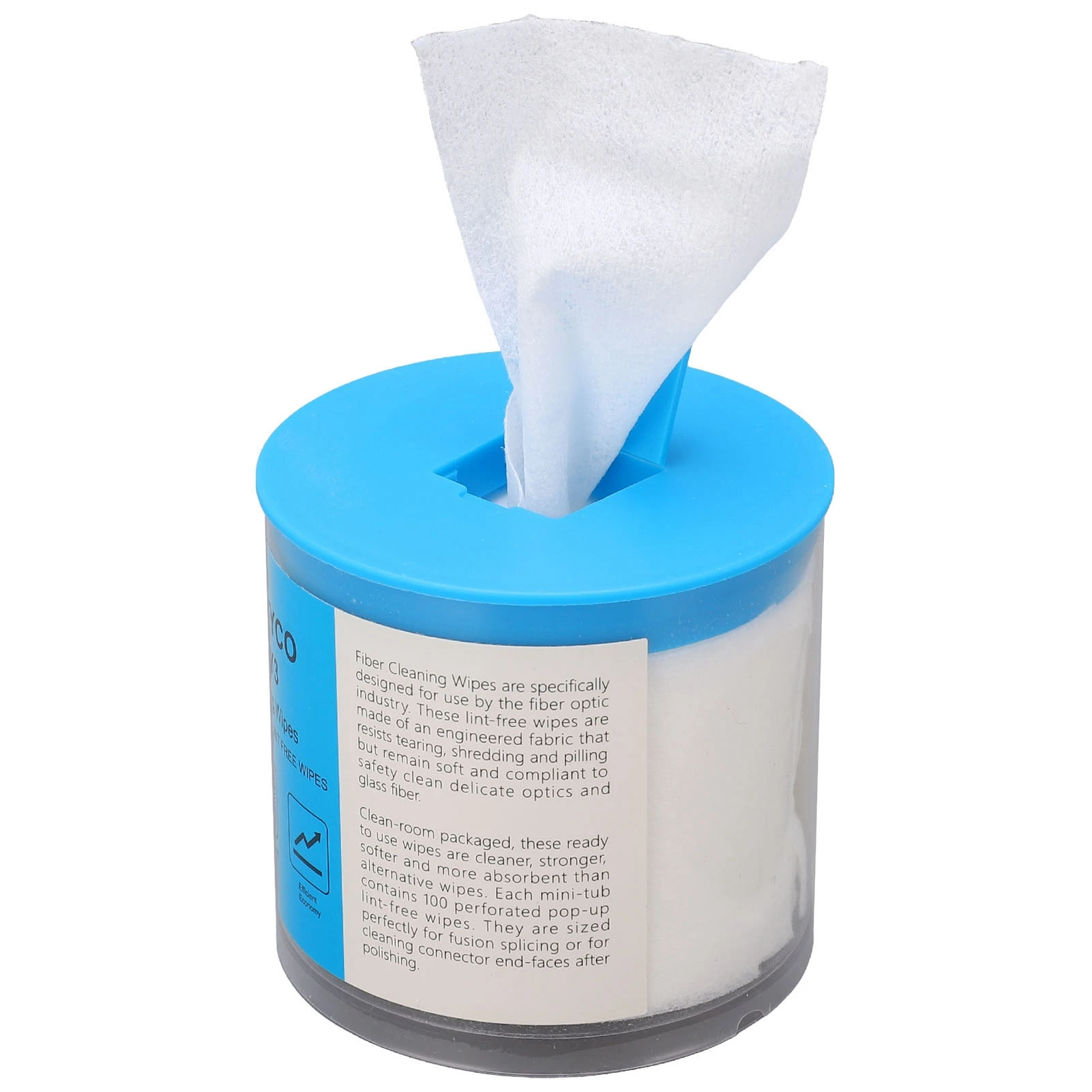 Optical Fiber Wipes, 180 Pieces Per Box Optical Fiber Wipes Fiber Cable End Connector Cleaning Dust Free Paper