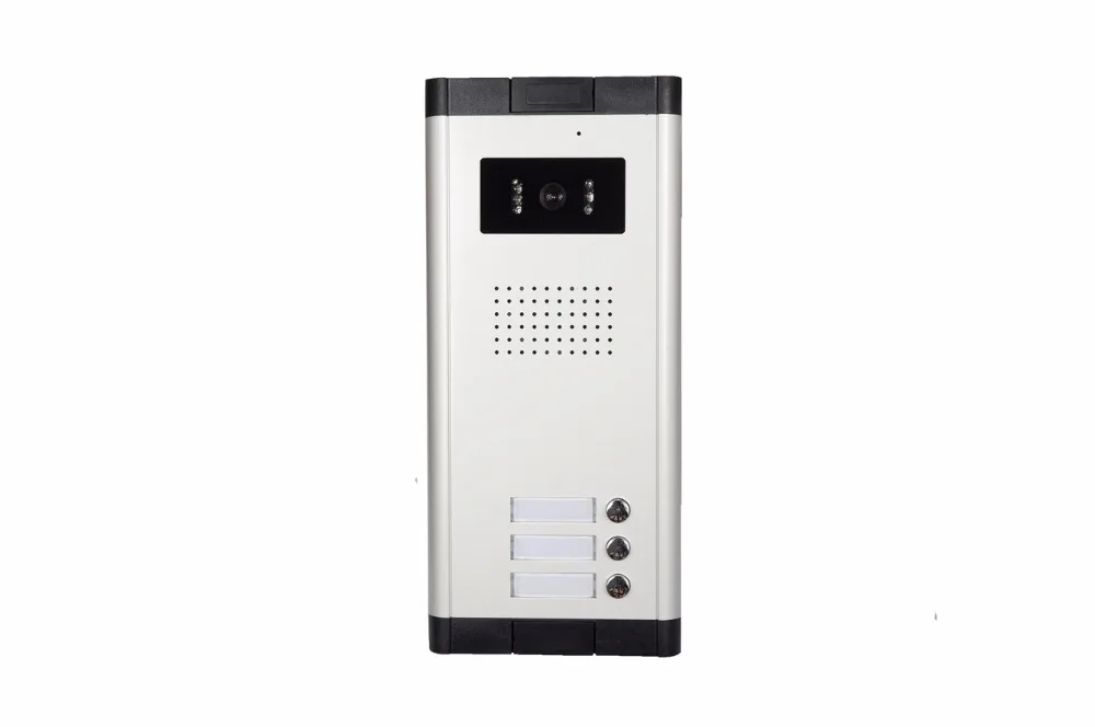 Tuya APP Control Video Intercom 7 Zoll 1080P Monitor Wifi Wireless Video Tür Telefon Türklingel Intercom Kit Für 3 einheiten Wohnung
