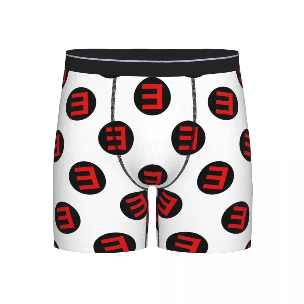 

Long Boxer Underpants Shorts Eminem Panties Male Breathable Underwear for Homme Man Boyfriend Gifts