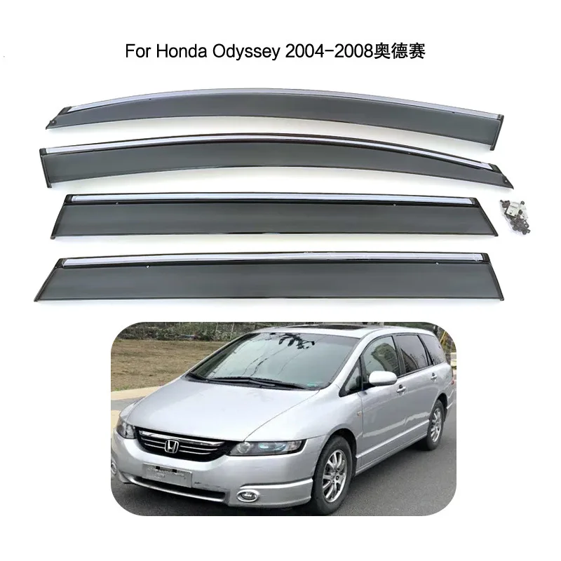 for Dedicated Honda 2004-2008 Odyssey rainshield Odyssey injection molded rainshield