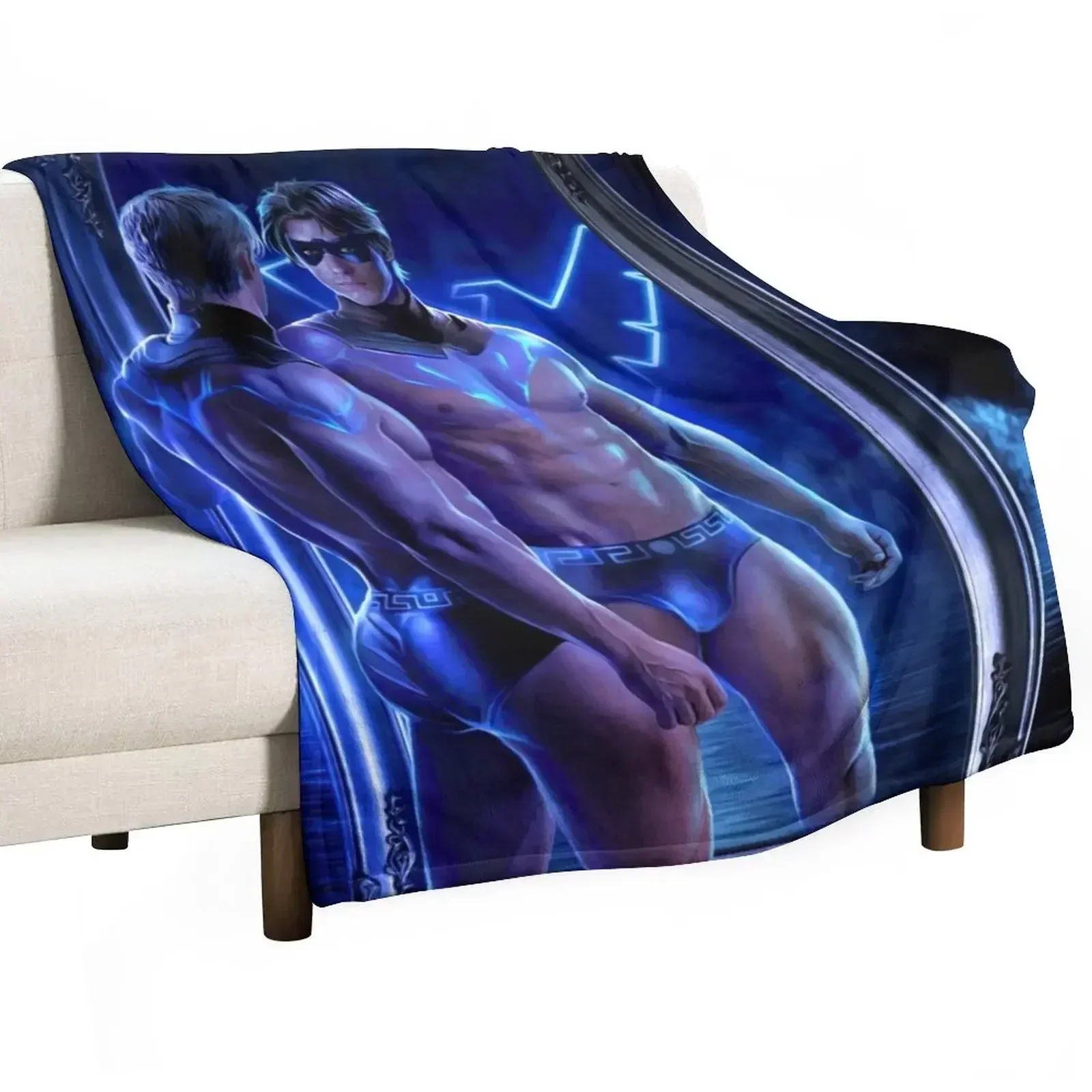 NIGHT glow Throw Blanket Soft Big Bed Blankets Sofas Of Decoration Soft Plaid Flannel Fabric Blankets
