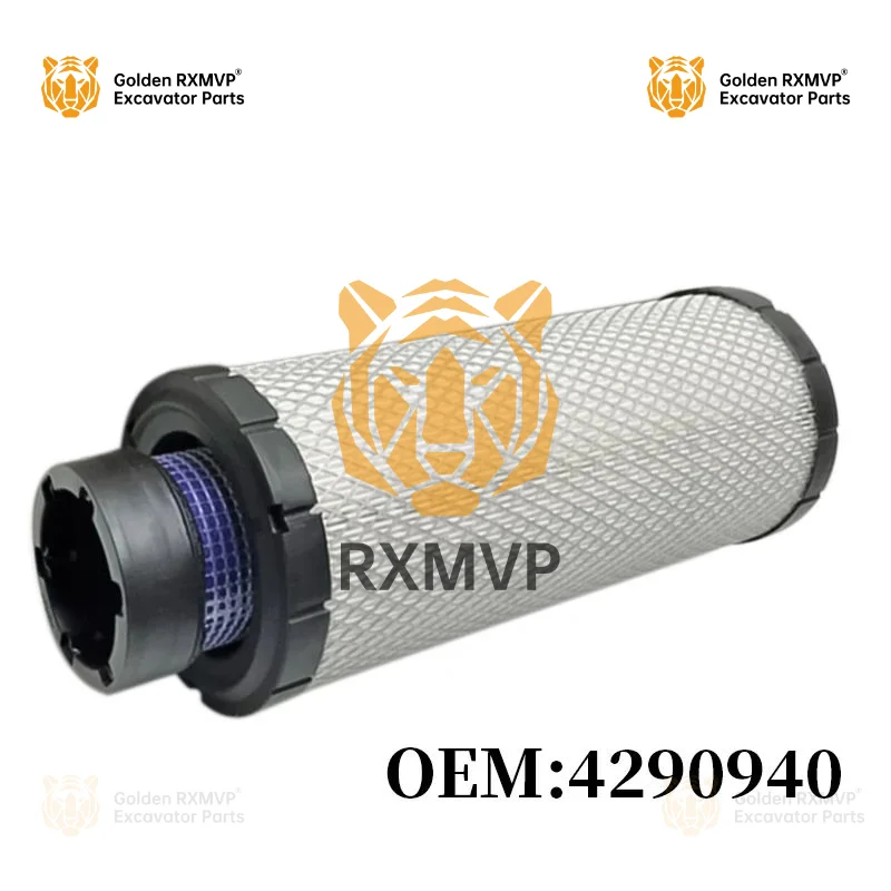 Air Filter 4290940 FOR Excavator VOLOV EC55 Ynmar VIO75 HITACHI EX60 EX70-7 ZX70 KOBELCO SK60 SK60-2 SK60-7 forklift TCM 700