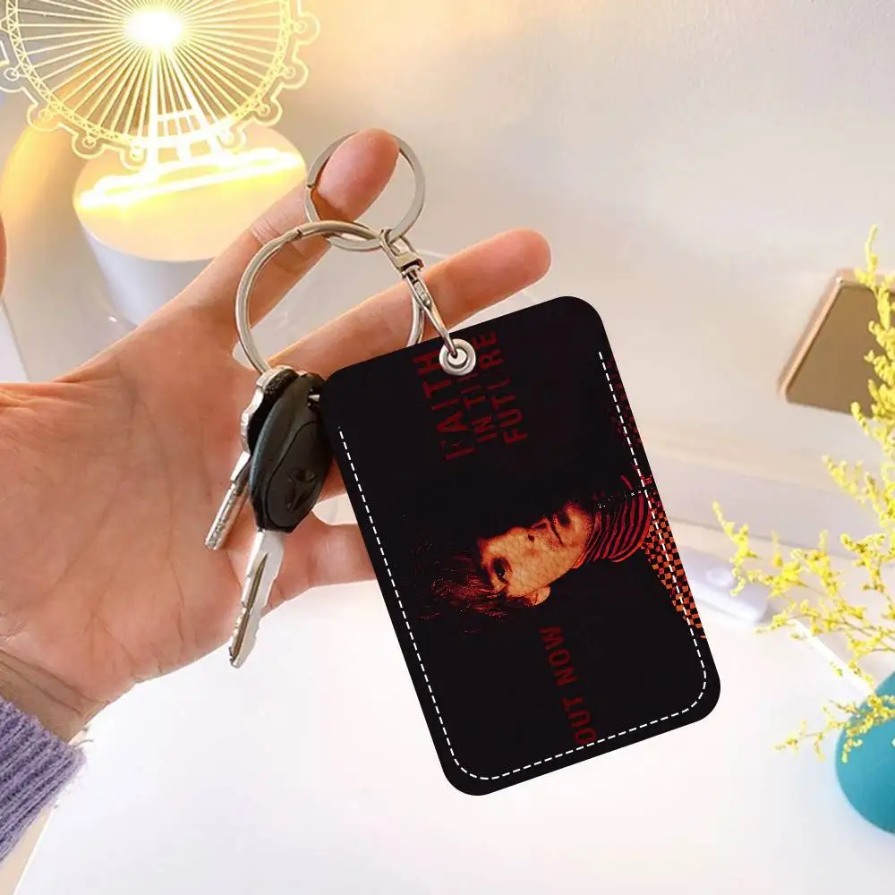 المغني L-Louis T-Tomlinson الكرتون بطاقة المفاتيح أنيمي موضة قلادة حقيبة معرف بطاقة الباب حافظة حافلة بطاقة لطيف الكبار هدية عيد ميلاد #3