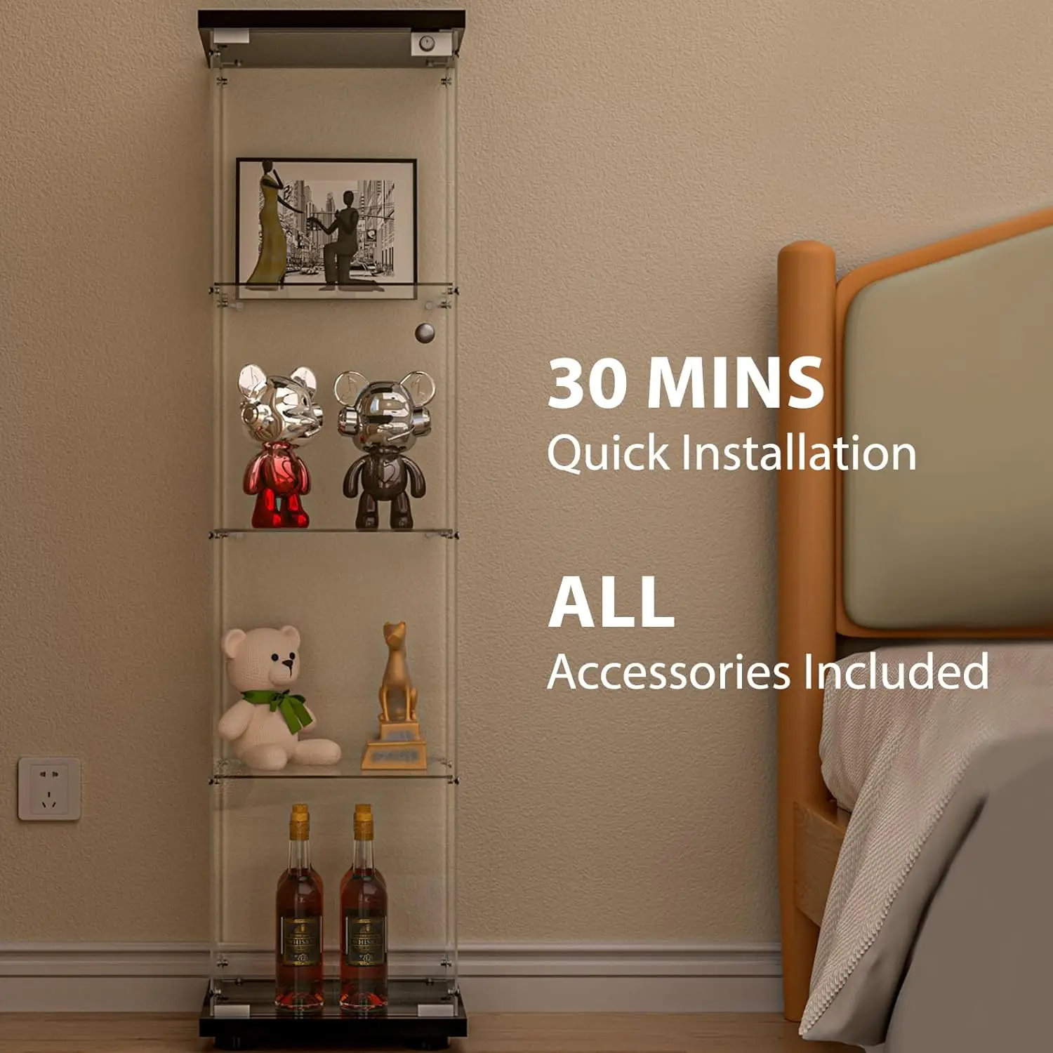 Thumbnail 3 - #14 Low Price Glass Display Cabinets Deals