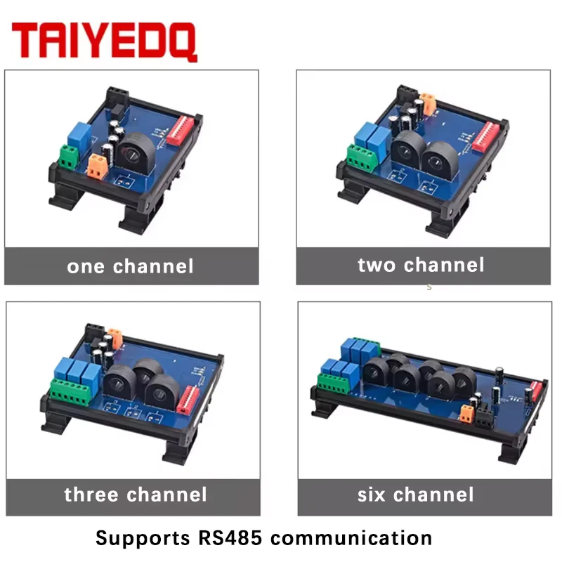 AC Voltage and Current Transformer 485 Communication Module with Ethernet Port for Independent Sampling and Isolation