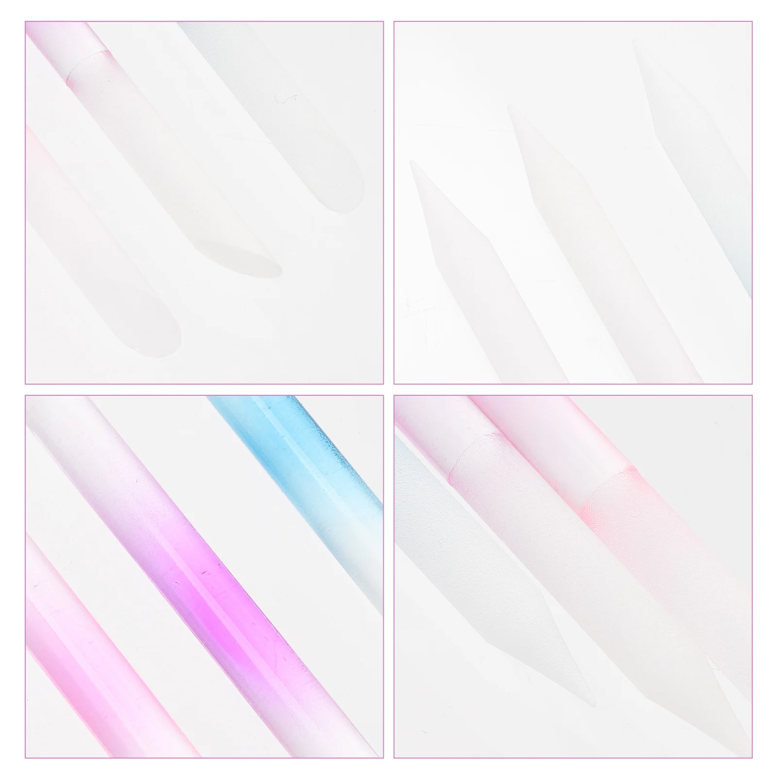 

6 Pcs Nail Care Tool Salon Supplies Manicure Supply Files Polishing Tools for Art Portable
