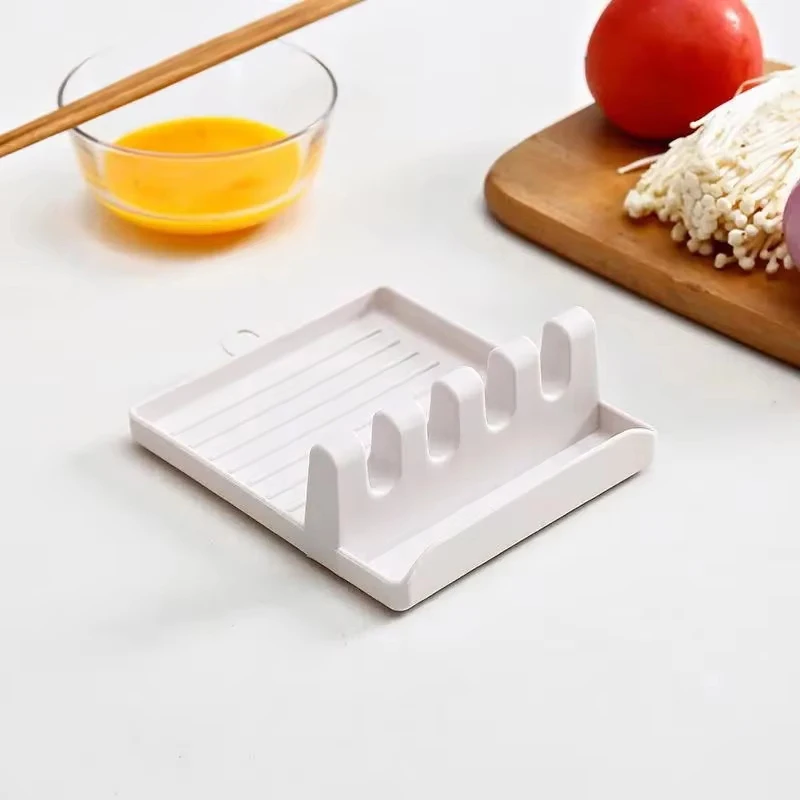 White Plastic 4 Slots Stand Paint Brush Pad Organizer Drip Tray Pad For Watercolor Oil Acrylic Drip Tray Stand Pad Tray Pad Tool