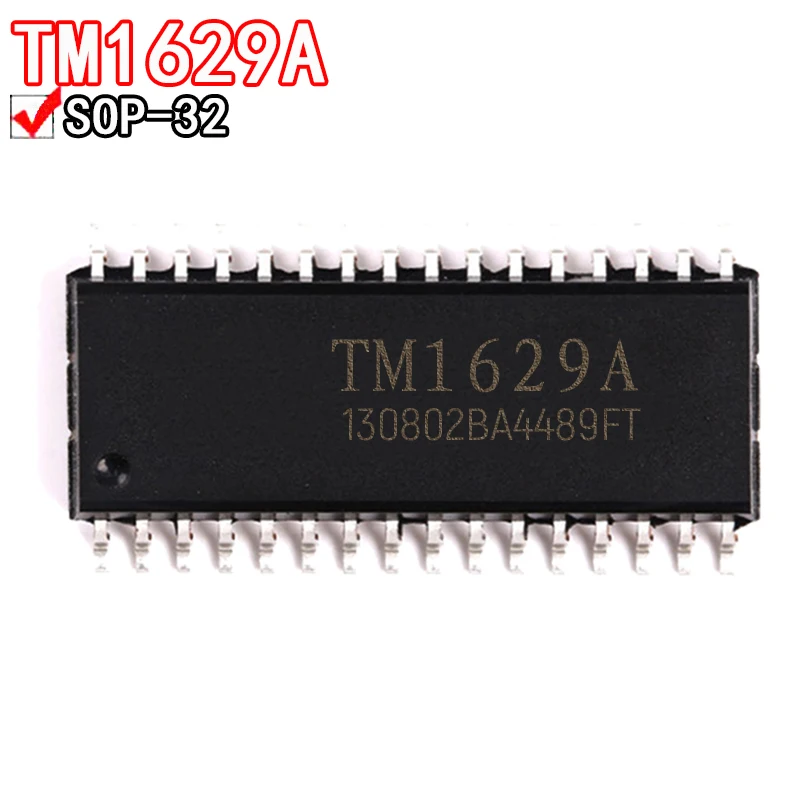 10PCS TM1629A TM1629B TM1629C TM1629D TM1623 TM1623C TM1723 TM1648A SOP-32