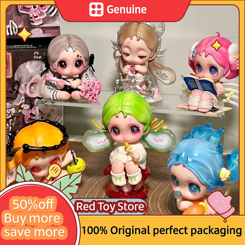 

Подлинная серия Ossia Feel The World, слепая коробка, игрушки, каваи, аниме, экшн-фигурка, сюрприз, тайная коробка, куклы для девочек, подарок на Хэллоуин