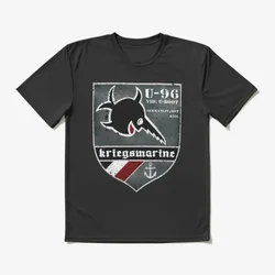 Camiseta desgastada Das Boot U-96 alemán u-boat Submarine 100% algodón cuello redondo verano manga corta Casual camiseta para hombre talla S-3XL