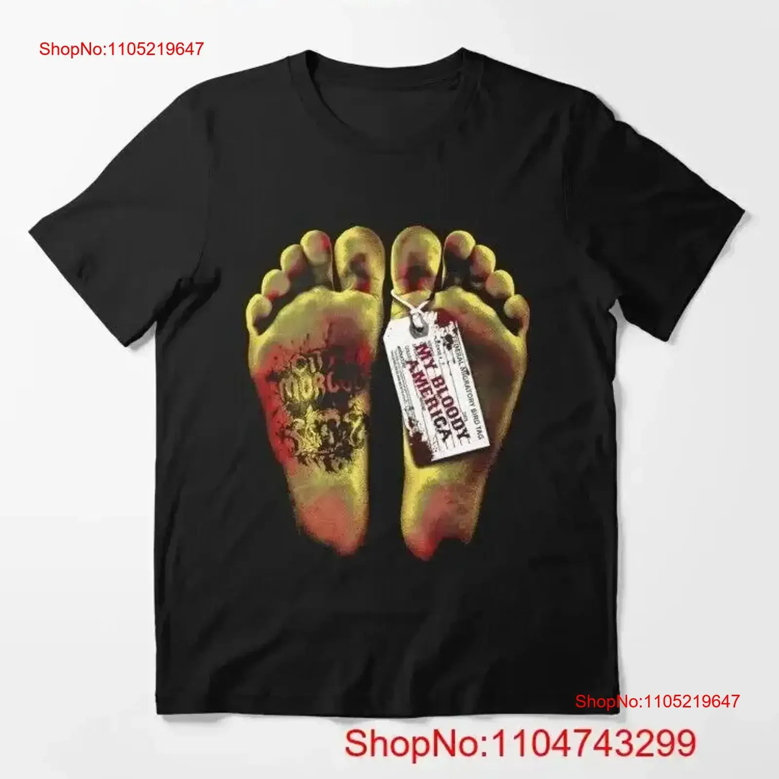 Rare City Morgue My Bloody America Album Hot S 4XL T Shirt P1195 vintage Washed streetwear Slightly Stretched fashion  vintage