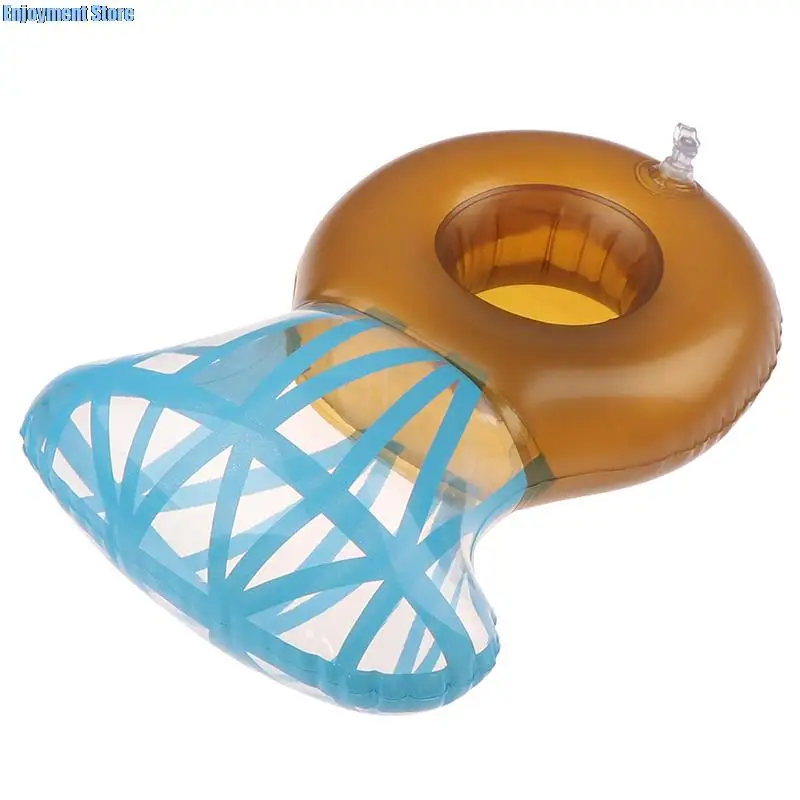 1pc Diamond Ring Floating Cup Holder Pool Swim Ring Water Toys Party Boats Baby Pool Toys Inflatable Drink Holders