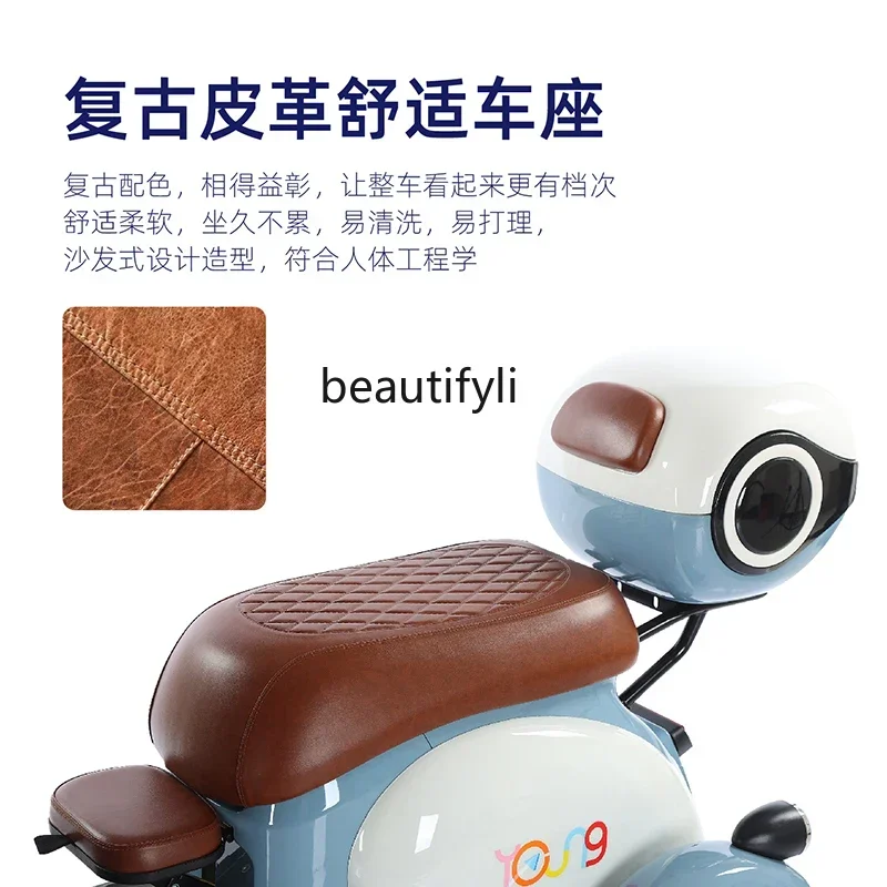 New electric car household small women's parent-child scooter elderly battery car