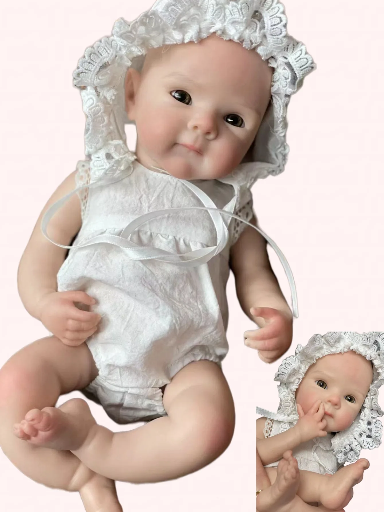 18 Inch 3D Painted Skin Bettie Full Soft Silicone Body Reborn Girl bebe reborn reallista de silicone Doll Toys