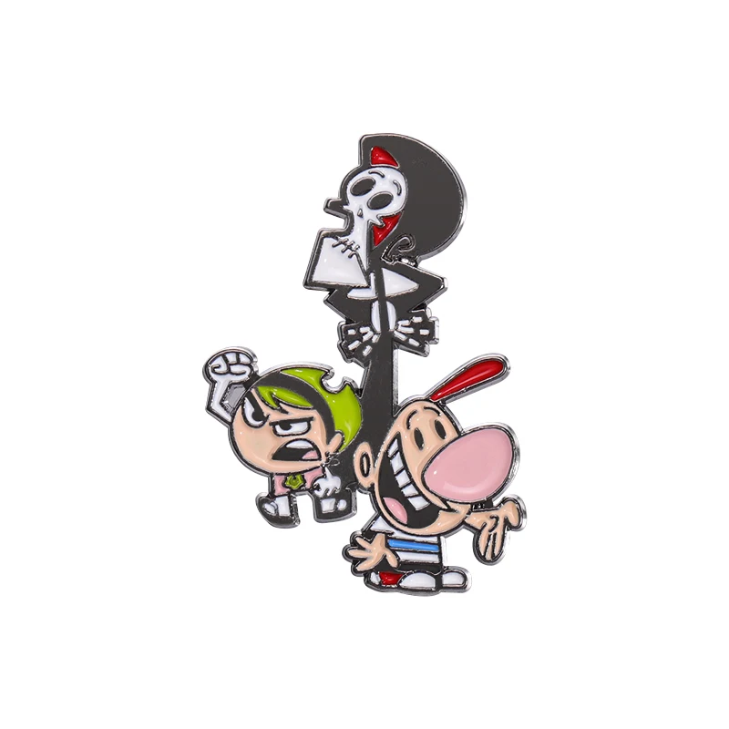 Cartoon Anime Death Enamel Pin image