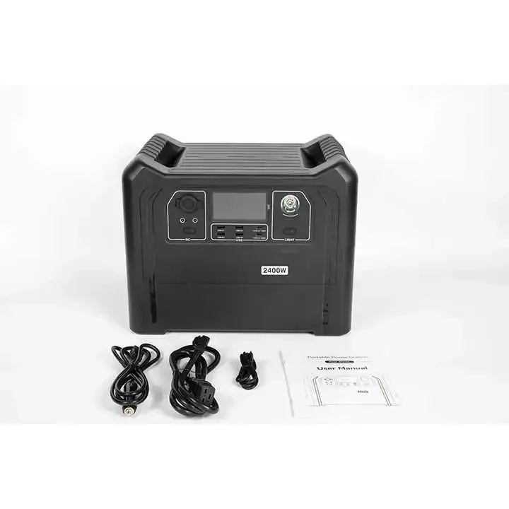 Wholesale Solar Power Bank Portable 120V 2300W 2400W Emergency Portable Power Station for Outdoor Camping