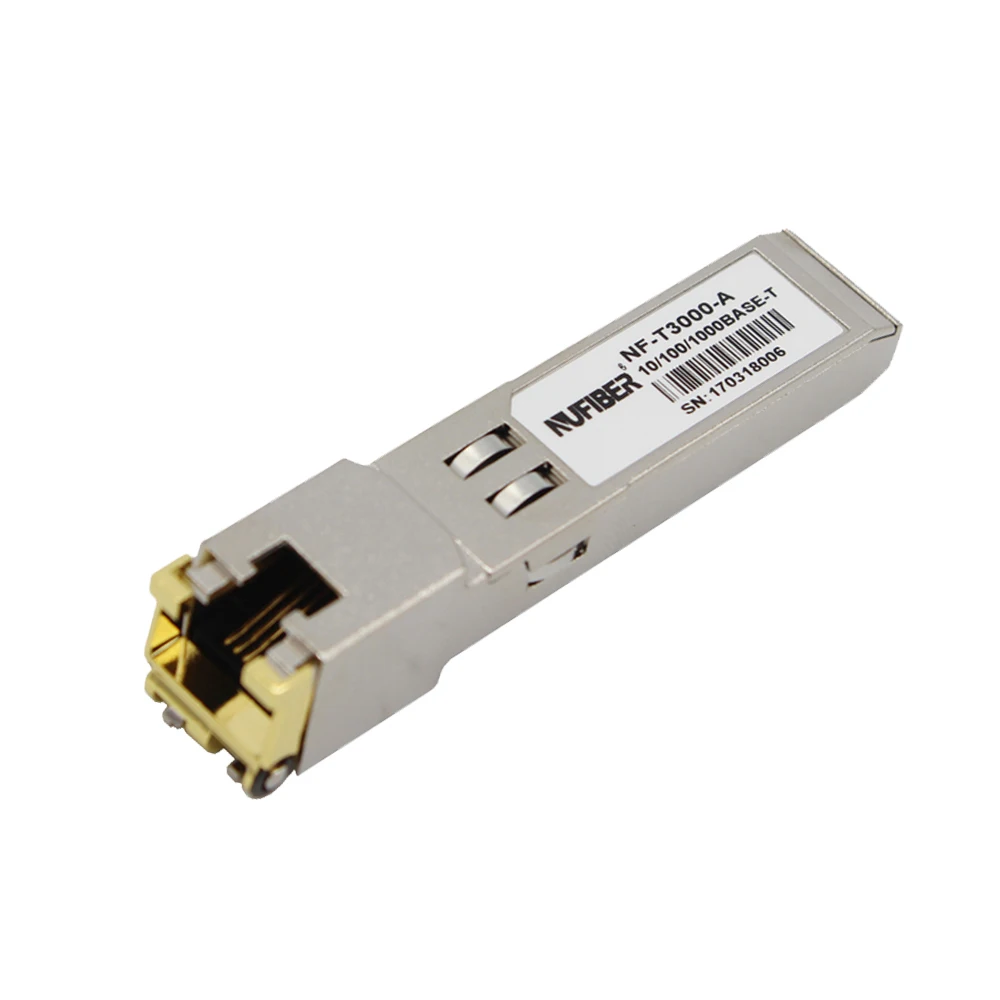 

10/100/1000M Copper Module 100m Gigabit Ethernet Transceiver 1.25G RJ45 Module 100m