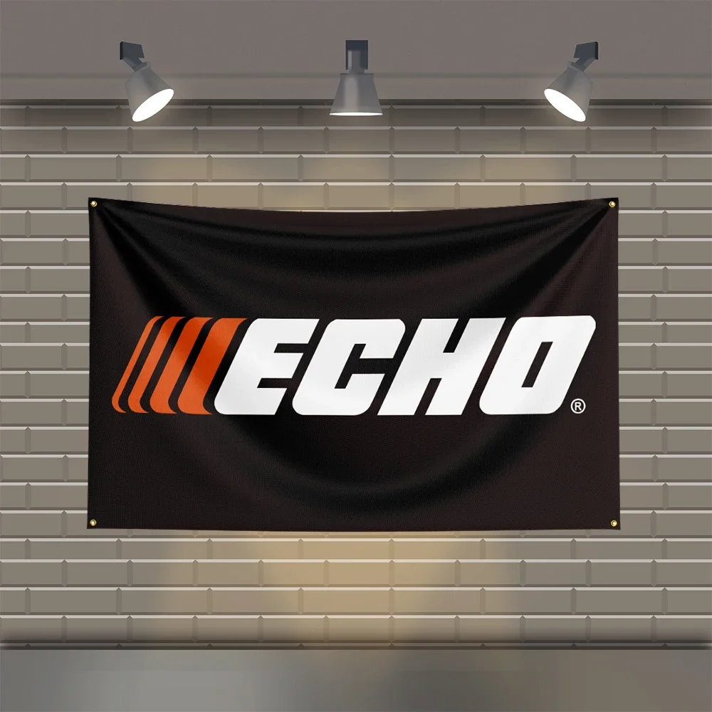 3x5 FT E-ECHOs  Flag Polyester Printed Mechanical Tool Flags for Room Garage Decor