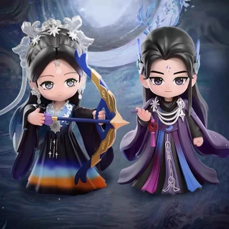 

Официальная аутентичная фигурка Jinli Naqu: мерч по телесериалу «Бай Юэ» (Fan Xing Xingyue Jingyuan), украшение для рабочего стола для взрослых коллекционеров
