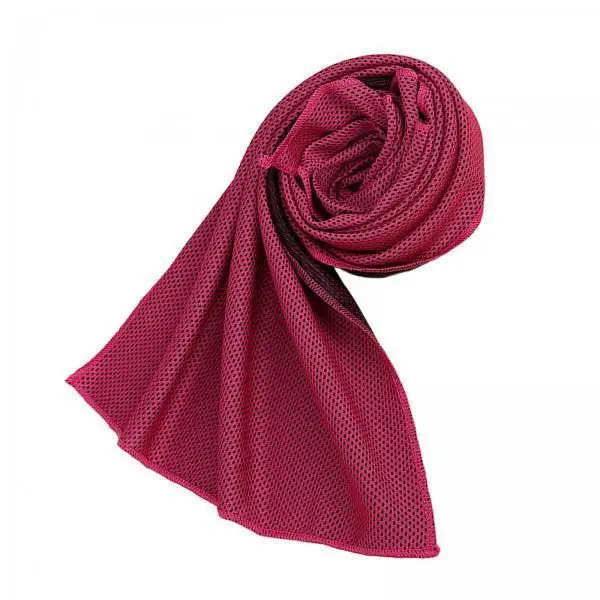 Cooling Fabric Quick Dry Microfiber Towel Lightweight Sweat Absorbing Gym Towel for Fitness Summer Sports
