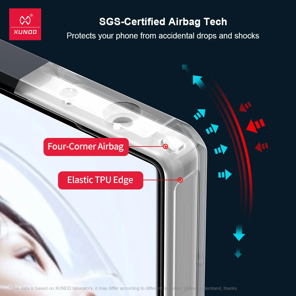 حافظة Xundd لهاتف Nubia Red Magic 11 Pro RedMagic 11 Pro Plus، غلاف مقاوم للصدمات للوسادة الهوائية، حماية للكاميرا، غطاء خلفي شفاف