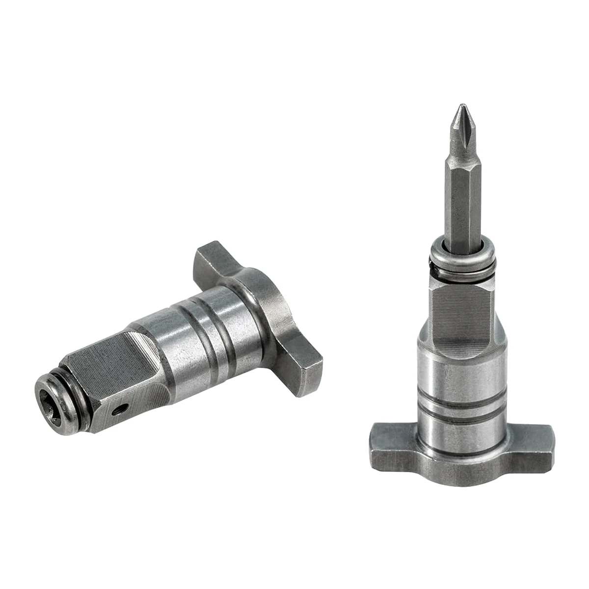

ABLU-Compatible Impact Driver Anvil Assembly In Drill Head Housing,1/2Inch Square Drive To 1/4Inch Hex Female Socket Adapter