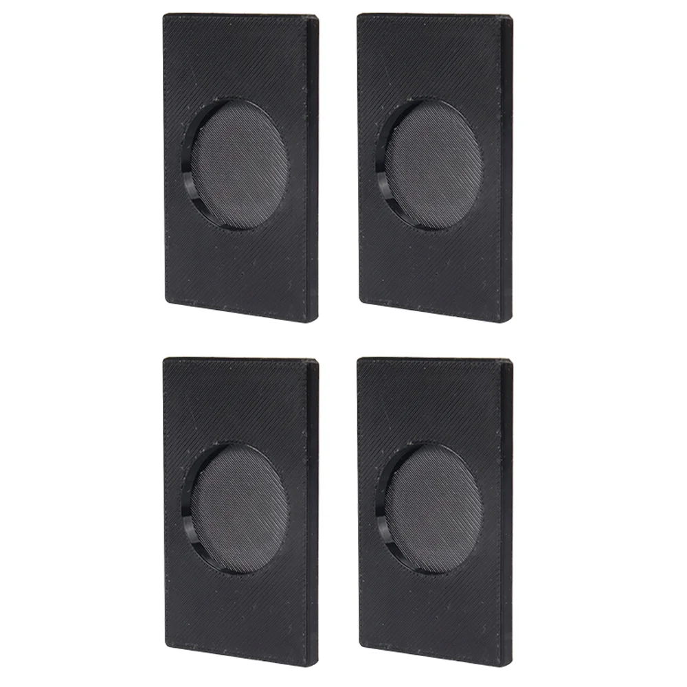 

1set Car License Plate Strong Magnetic Number Plate Holder Kit For Car Caravan Trailer Black Universal Exterior Accessories