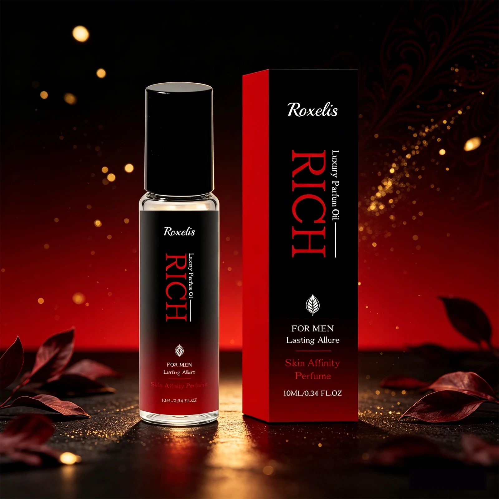 

Парфюм Roxelis 10 мл Glamour Cologne: Изысканный нишевый аромат для свиданий и повседневного использования, свежий и очаровательный