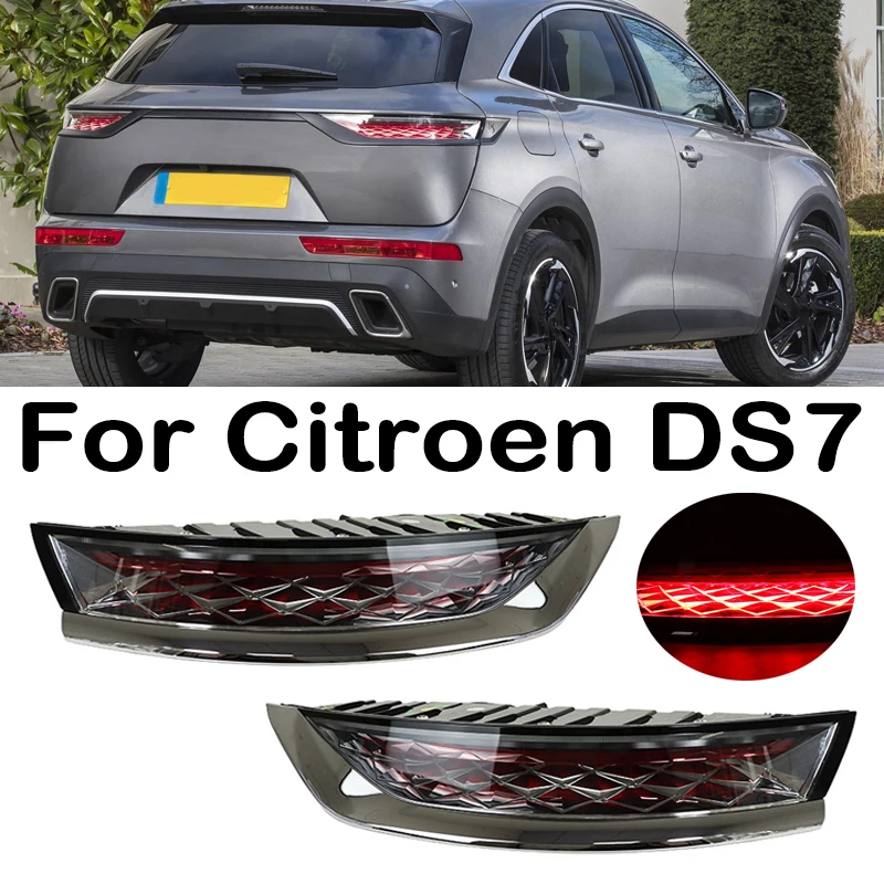 

Новый автомобильный светодиодный задний фонарь стоп-сигнала для Citroen DS7, задний бампер, задний фонарь в сборе, стоп-сигнал, фонарь заднего хода, автомобильные аксессуары