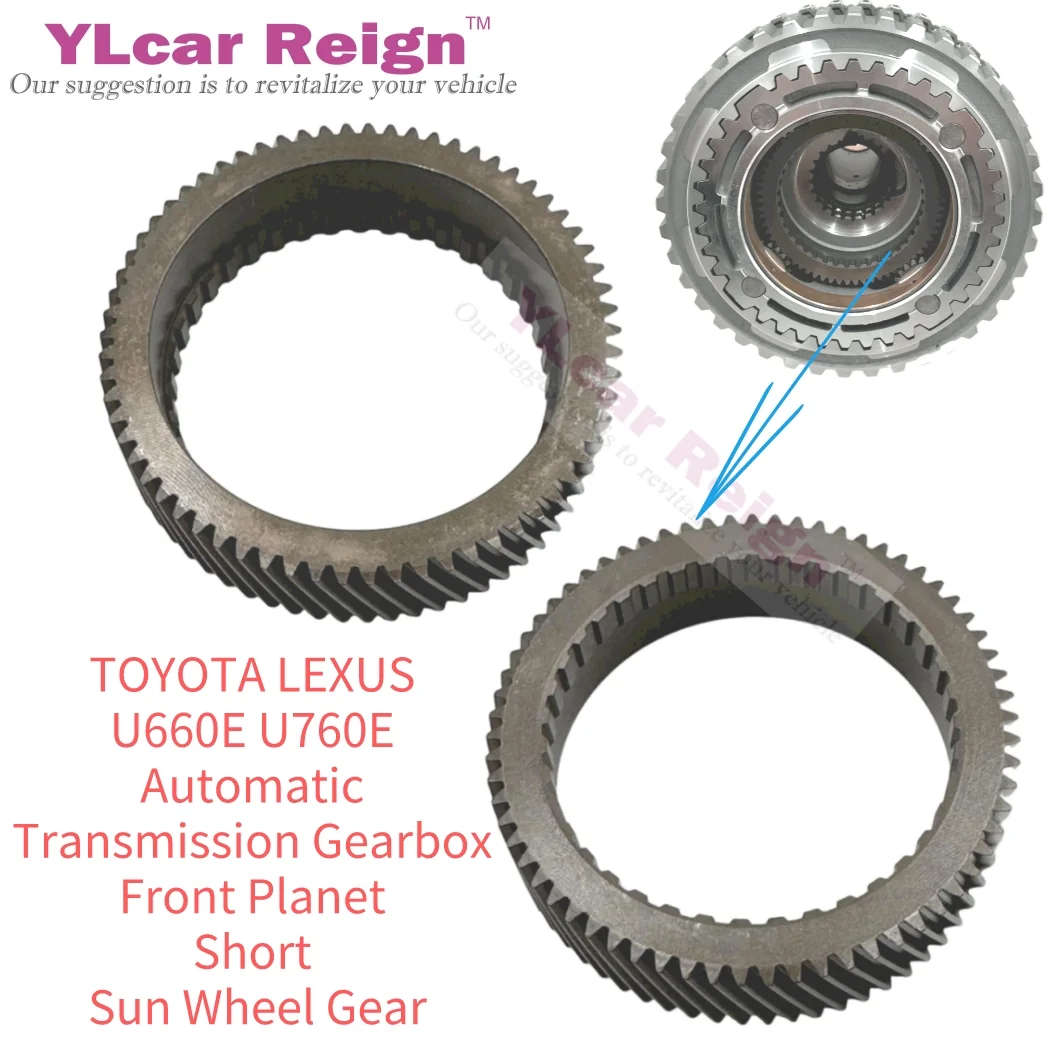 U760E U660E U660 U760 Automatic Transmission Gearbox Front Planet Carrier Short Sun Wheel Gear for 6-Speed Lexus Toyota RAV4 Car