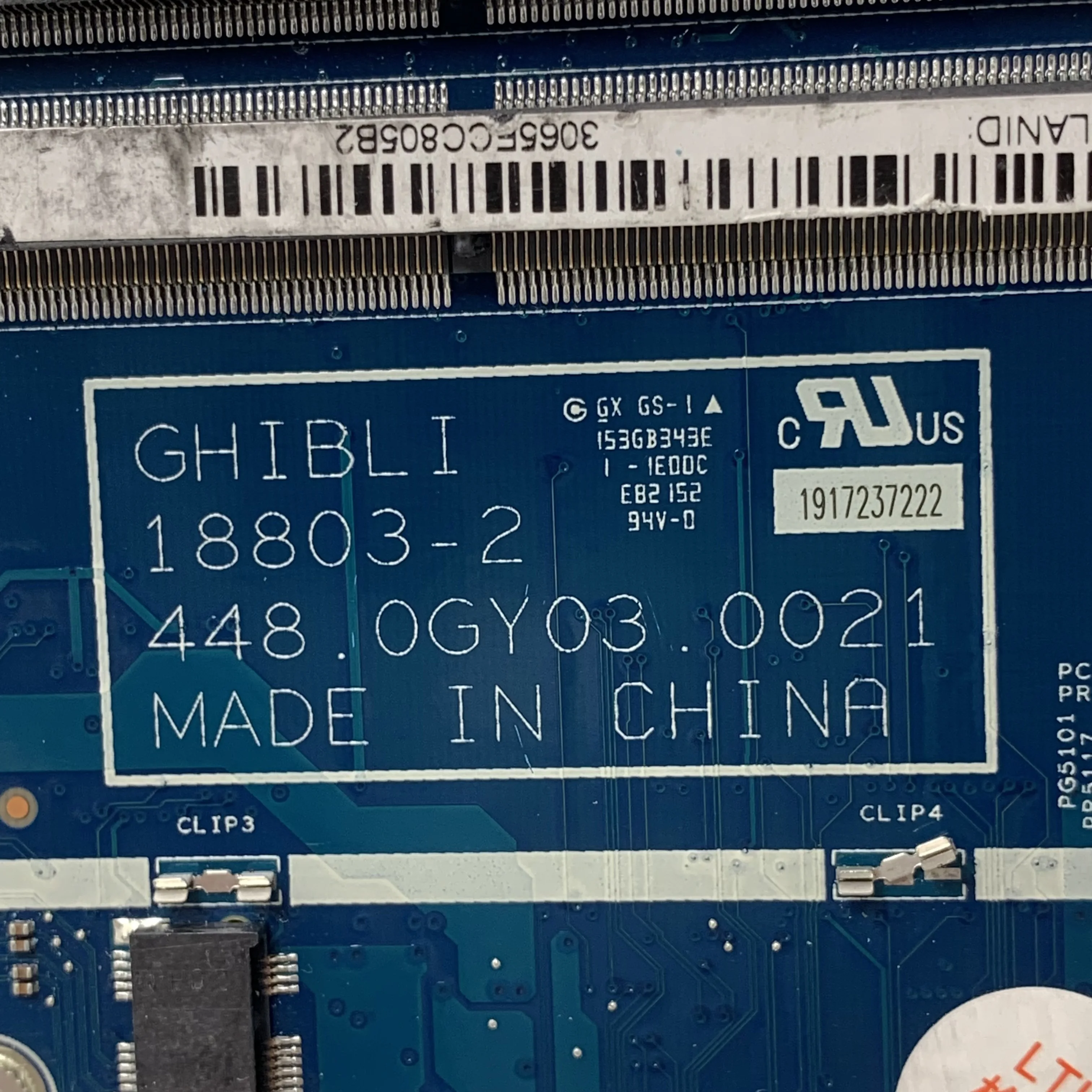 

448.0GY03.0021 18803-2 Mainboard For Acer PT515-51 Laptop Motherboard With SRF6U I7-9750H CPU N18E-G1-KD-A1 RTX2060 100% Tested