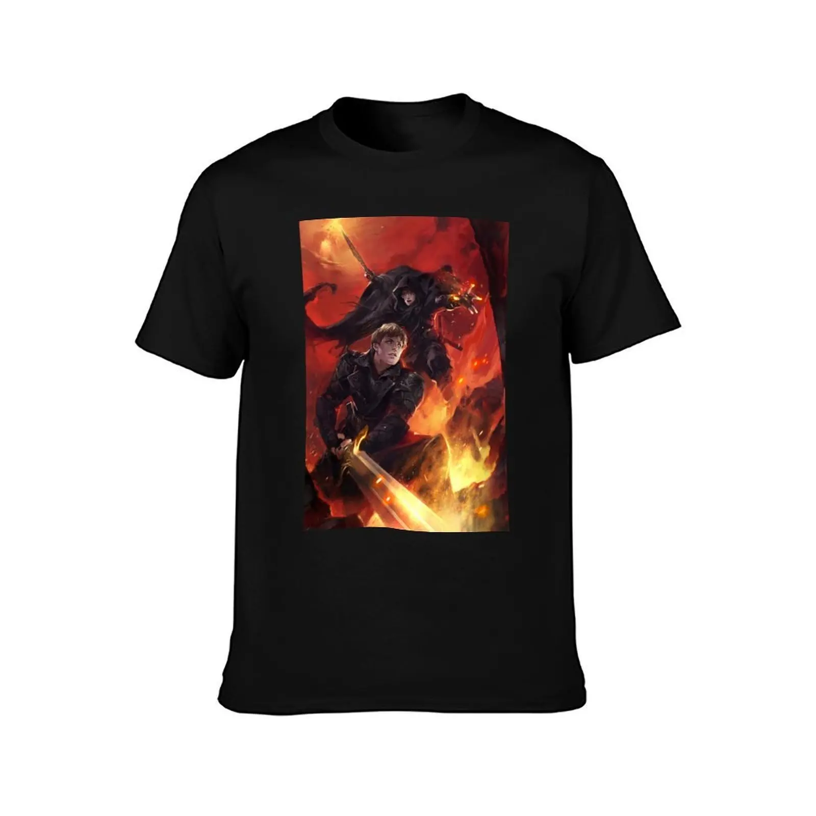 BBC Merlin: The Dragon Rises (cover) T-Shirt funny t shirts man T-Shirt