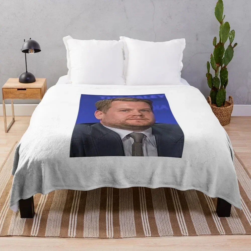 

James Kimberley Corden Throw Blanket Multi Use Warm Blanket for Living Room Bedroom