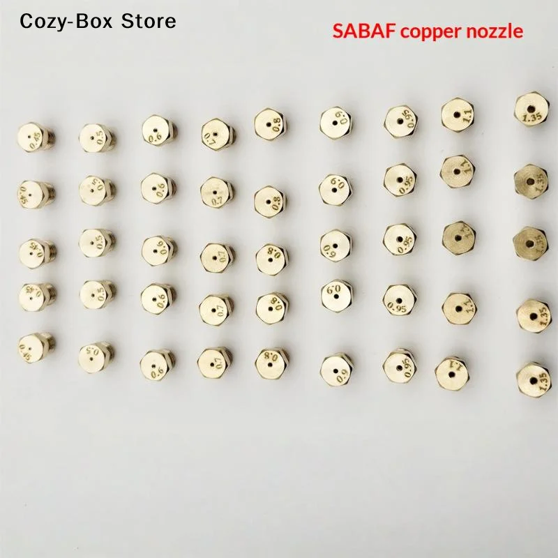 [ZY]5PCS Burner Gas Hob LPG- Conversion Kits Jets 50 65 70 87 95 Brass Nozzle For Gas Stove Brass Nozzle Propane Injector[ZY]