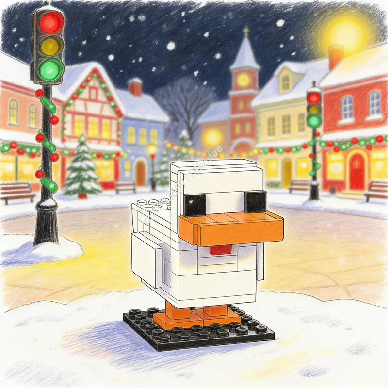 

183pcs MOC Zombie MC Chicken Jockey Edition Brickheadz Model Building Blocks Architecture Toys Christmas Gifts Brick Kids