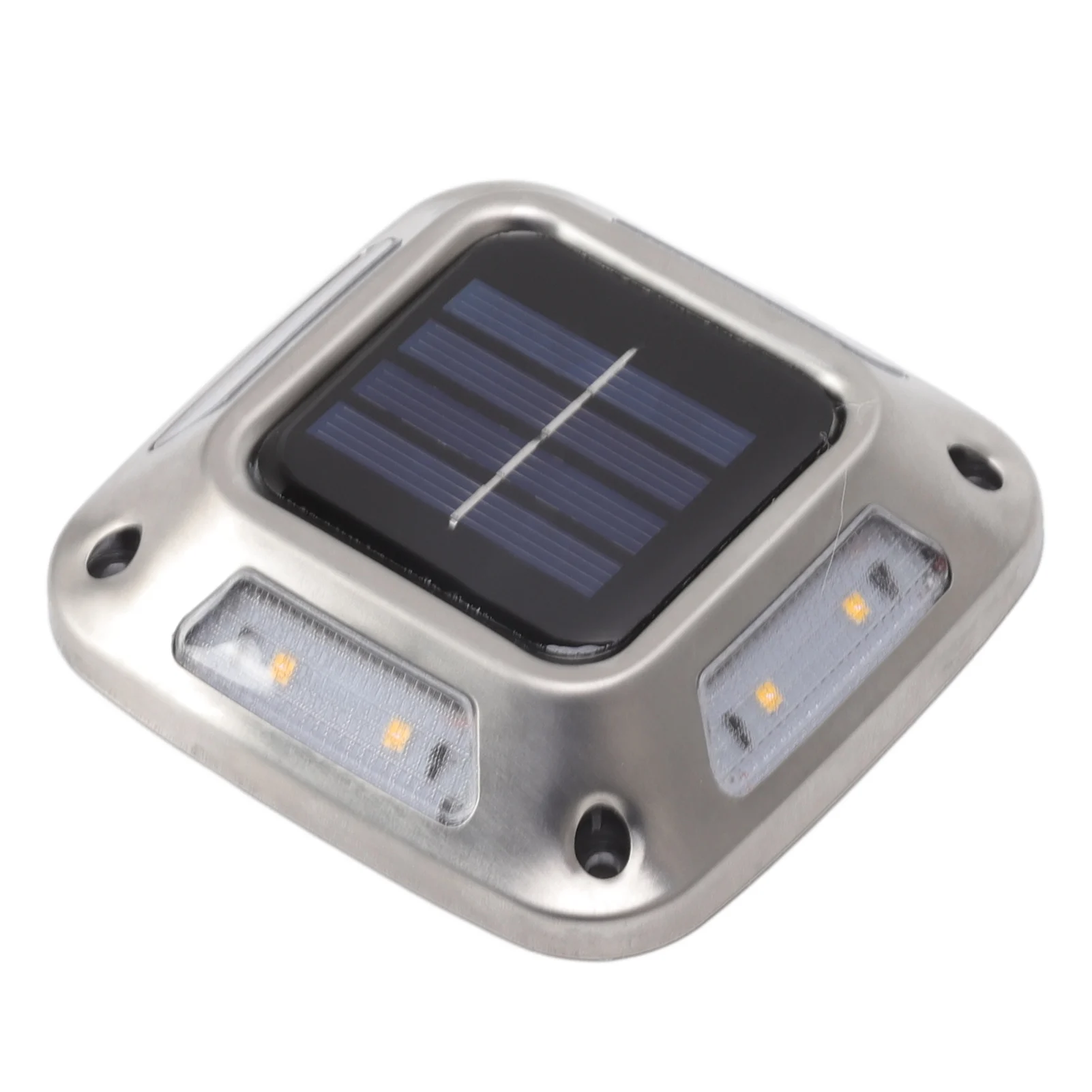 

Solar Ground Light Waterproof 8 LEDs Warm Light Solar Garden Lamp Outdoor Courtyards Driveway Marker Light