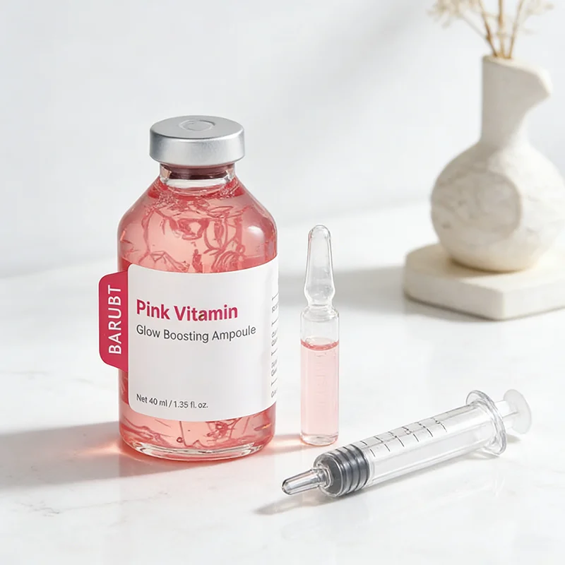 Blue Copper Peptide PDRN Silk Peptide Golden Essence 40ml Collagen Moisturizing Face Ampoule, Enhance Skin Elasticity Daily Care